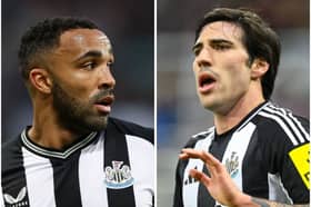 Callum Wilson and Sandro Tonali