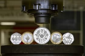 The five new designs include coins commemorating the Red Arrows, the modern railway and Queen Elizabeth The Queen Mother