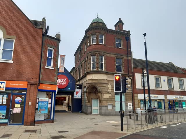 The ground flor of the former HSBC bank at Fowler Street, South Shields, could become part of a house in multiple occupation