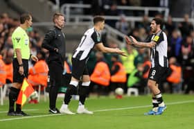 Newcastle United midfielder Lewis Miley. Miley will not be allowed to leave Newcastle United in January.