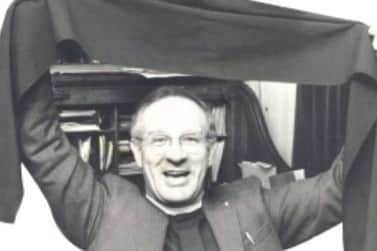 Rev John Maughan who swapped football for a life in the church.