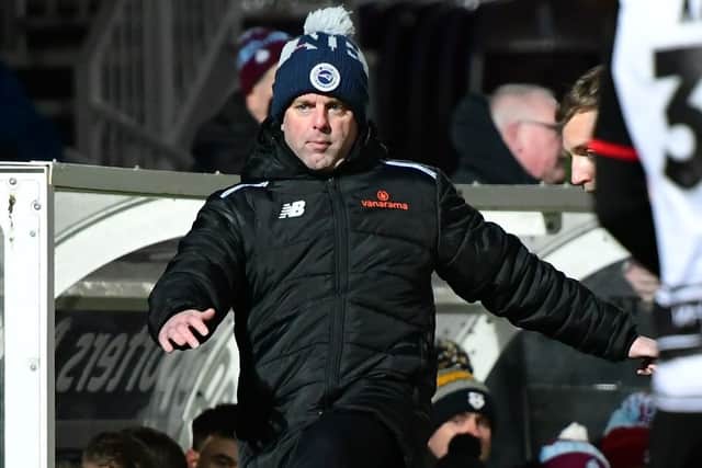 South Shields manager Elliott Dickman (photo Kevin Wilson)