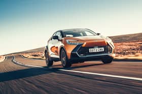 The CH-R's styling is divisive, but it looks good in the right colour