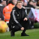 Newcastle United head coach Eddie Howe. 