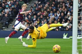 Anthony Gordon equalised for Newcastle United.