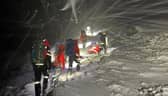 Stranded walkers are rescued from Cairngorms blizzard.