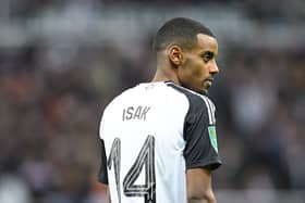 Newcastle United striker Alexander Isak