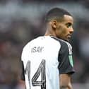 Newcastle United striker Alexander Isak