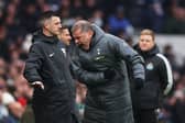 Tottenham Hotspur boss Ange Postecoglou. Newcastle United won 2-1 against Spurs on Saturday but benefitted from a number of refereeing decisions.