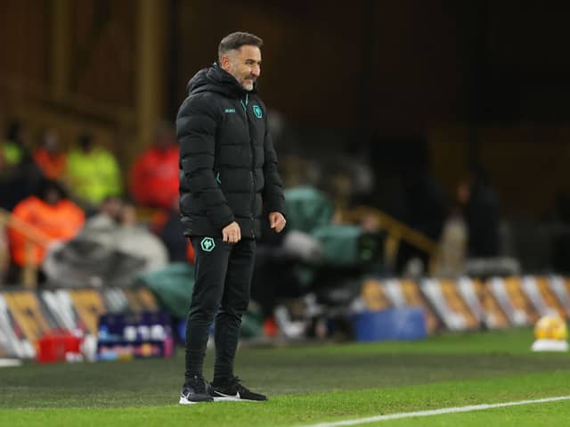 Wolves manager Vitor Pereira. Wolves are set to sign Emmanuel Agbadou ahead of their clash with Newcastle United