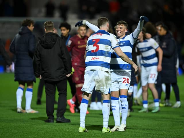 Ashby celebrated with Jimmy Dunne following victory over Norwich City.