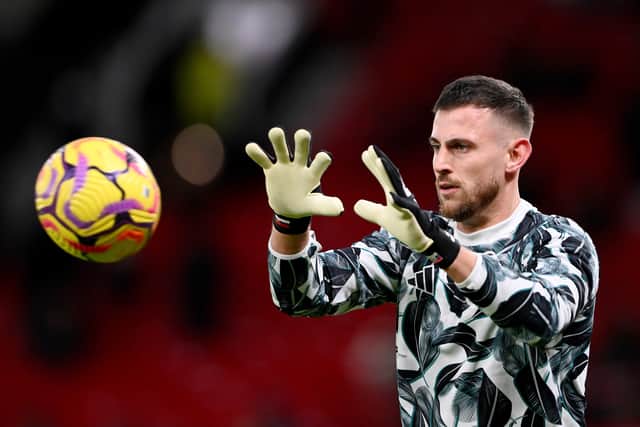 Martin Dubravka in action for Newcastle United. 
