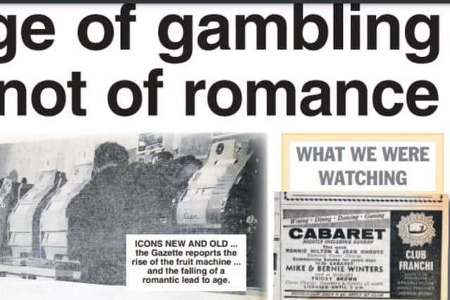 The rise of the fruit machines which was making headlines in South Tyneside in 1965.