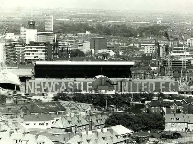 St James Park as it looked 50 years ago. Did you love its look back then?