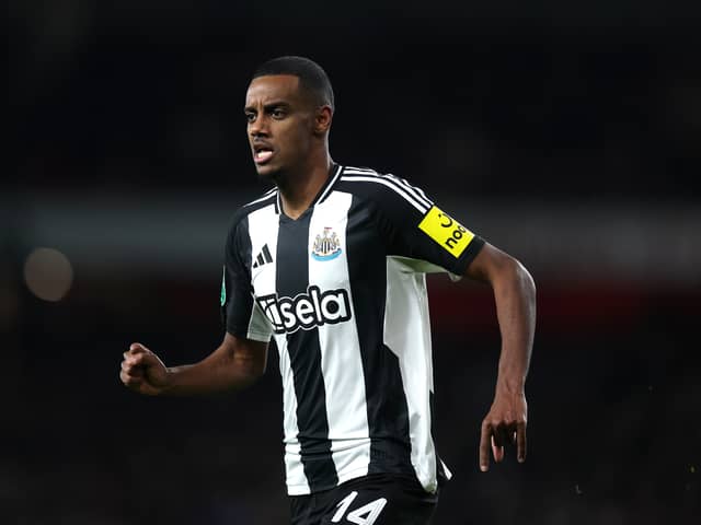 Newcastle United striker Alexander Isak