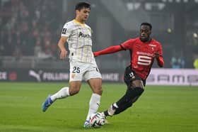 RC Lens defender Abdukodir Khusanov. Khusanov is a reported target for Newcastle United and Man City