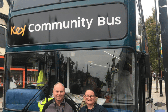 The charity is also searching for volunteers to join the Key Community Bus team.