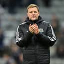 Newcastle United head coach Eddie Howe.