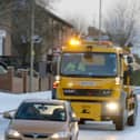 The icy conditions on the approach to South Shields town centre got our photographer's attention in 2009.