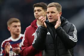 Newcastle United head coach Eddie Howe. 