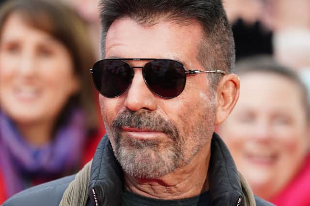 Simon Cowell arriving for Britain's Got Talent auditions at the Winter Gardens Blackpool