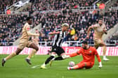 Will Osula in action against Bromley.