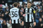 Lewis Miley after scoring Newcastle United’s equaliser v Bromley. 