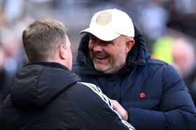 Bromley manager Andy Woodman. Woodman was full of praise for Newcastle United following their FA Cup meeting