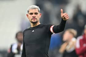 Newcastle United midfielder Bruno Guimaraes