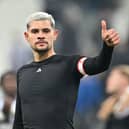Newcastle United midfielder Bruno Guimaraes