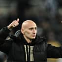 Former Newcastle United midfielder Jonjo Shelvey is training with Burnley ahead of a potential move to the Championship side
