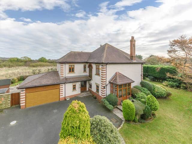This five-bedroom home is on the market for offers over £1.2million.