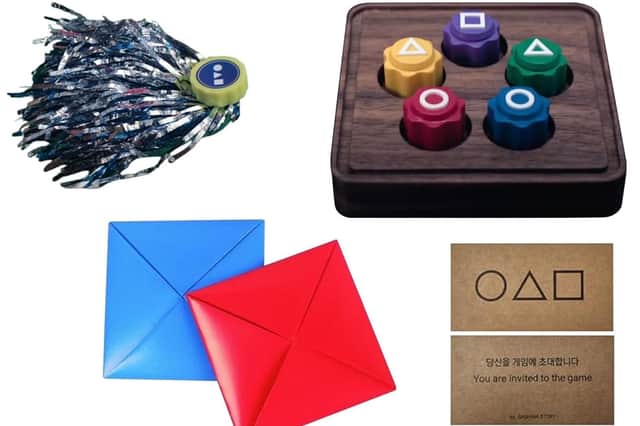 A Squid Games kit to play at home is available on Amazon