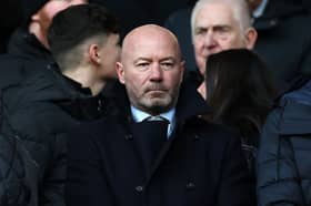 Newcastle United top scorer Alan Shearer. Shearer believes the Magpies could be in a Premier League title race this season.