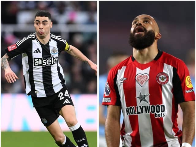 Miguel Almiron has been linked with a move away from Newcastle United this month. Brentford though are not expected to sell Bryan Mbeumo amid St James' Park transfer links