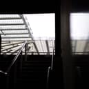 General view inside the stadium prior to the Premier League match between Newcastle United FC and Arsenal FC at St James' Park on November 02, 2024.