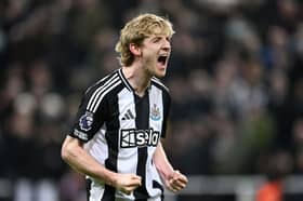 Newcastle United winger Anthony Gordon.