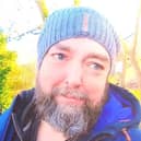 Colin Burgin-Plews who has been given the news that there are no signs of his cancer.