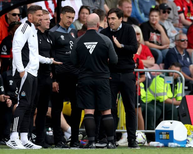 Eddie Howe and Andoni Iraola will face-off again at St James' Park today