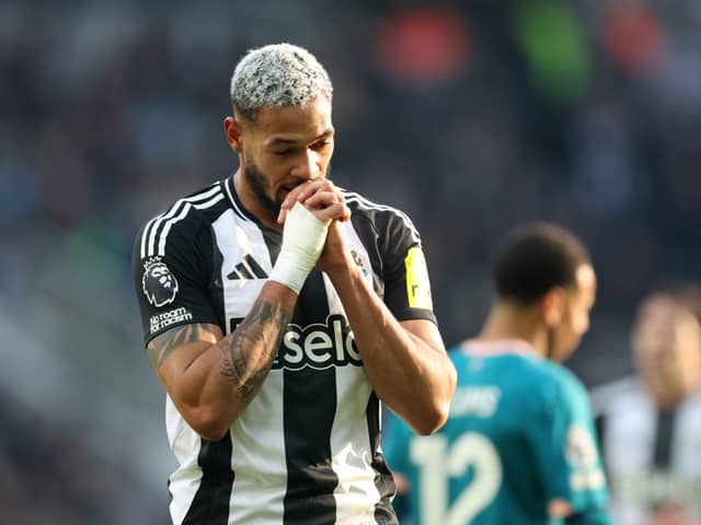 Newcastle United midfielder Joelinton.
