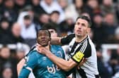 Newcastle United defender Fabian Schar. 