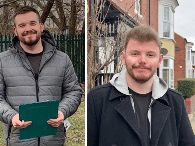 South Tyneside councillors Andrew Guy, left, and Jim Yare, right, have quit the Green Party