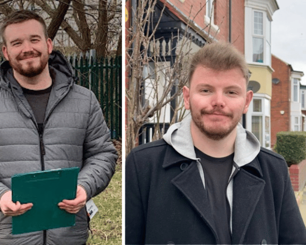 South Tyneside councillors Andrew Guy, left, and Jim Yare, right, have quit the Green Party