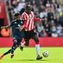 Southampton midfielder Lesley Ugochukwu. Ugochukwu will be able to face Newcastle United this weekend with Chelsea set to not cut-short his loan move
