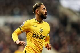 Matheus Cunha in action for Wolves against Newcastle United. 