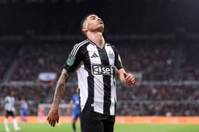 Newcastle United winger Miguel Almiron