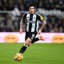 Newcastle United midfielder Sandro Tonali. Tonali has been linked with a move to Juventus
