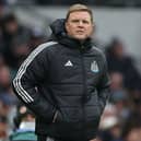 Newcastle United head coach Eddie Howe
