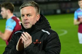 South Shields manager Elliott Dickman (photo Kevin Wilson)