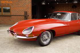 The E-Type can top 150mph, which was remarkable back in the 1960s
